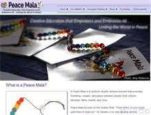 Tablet Screenshot of peacemala.org.uk